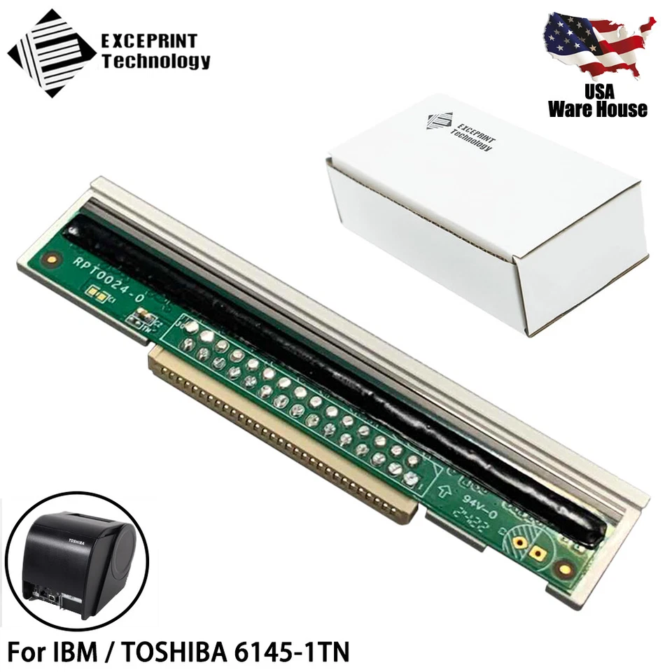 Printhead Toshiba 3AC00575000 for IBM TOSHIBA 6145-1TN POS Thermal Printermodel