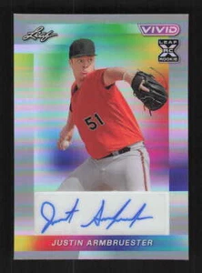 Justin Armbruester 2023 Leaf Metal /9 Auto Baltimore Orioles #BA-JA1 - Picture 1 of 2