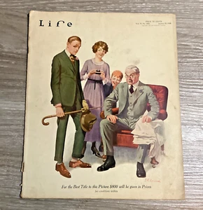 Life Magazine January 29 1920 The Proposal Vintage Ads RARE - Picture 1 of 7