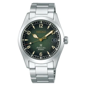New Watch Seiko Prospex SPB155J1 Alpinist Green Dial All Stainless Steel SPB155 - Picture 1 of 2