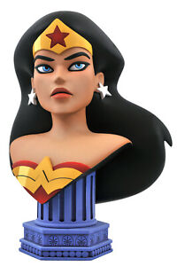DC Legends in 3D Wonder Woman Animated 1/2 Bust 468/1000 Diamond Select SEALED
