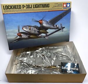 TAMIYA 1/48 No.123 LOCKHEED(R) P-38(R)J LIGHTNING U.S. Army Plastic Model Kit