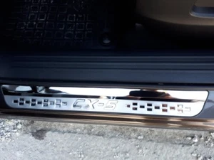 Accesorios automáticos para Mazda CX5 CX 5 puertas protector de placa raspada de umbral 2017 2024 - Imagen 1 de 12