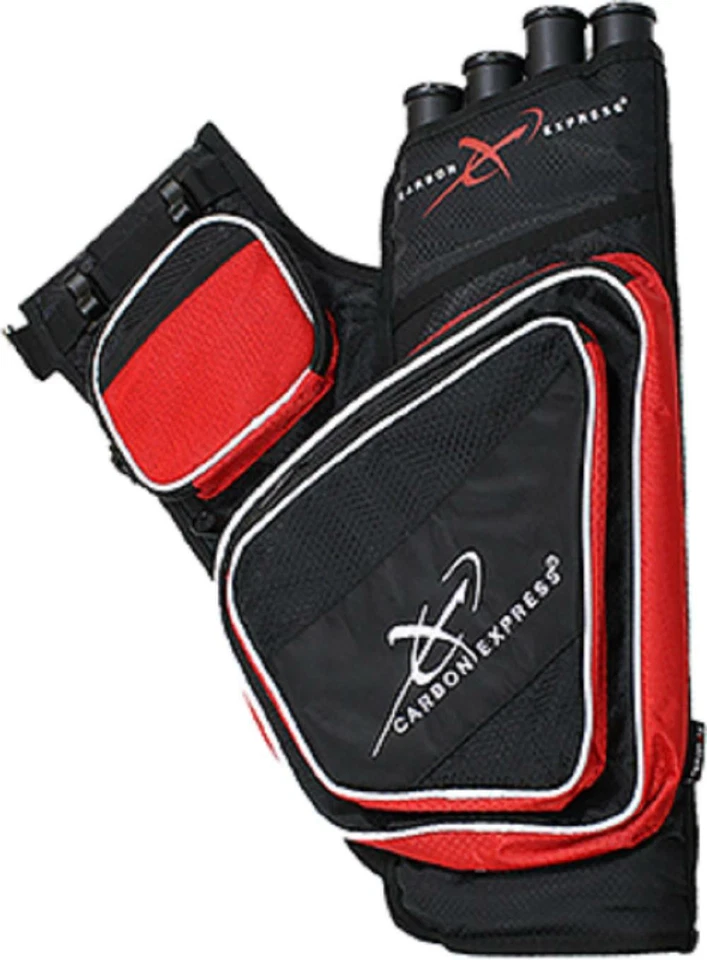 Carbon Express - Target Quiver - Red/Black - RH - Image 1 of 1