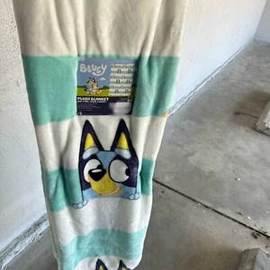 Bluey Plush Throw Blanket 60” x 90” - Picture 1 of 2