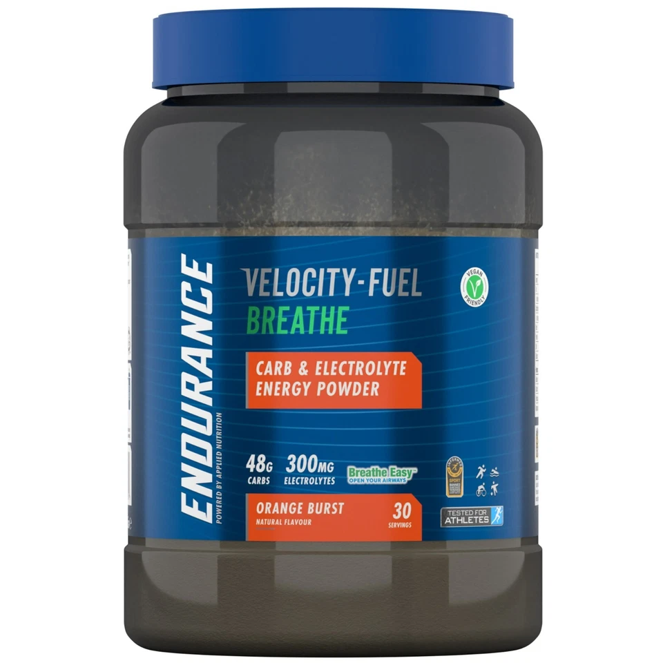 APPLIED NUTRITION Electrolyte Powder Carbohydrate Energy Drink Endurance Breathe 30 Servings