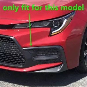 New Front Bumper Left Tow Hook Eye Cap Cover For 2020-2021 Toyota Corolla SE/XSE - Foto 1 di 6