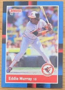 EDDIE MURRAY, 1988 DONRUSS CARD, EXCELLENT CONDITION, HALL OF FAMER ! - Picture 1 of 1