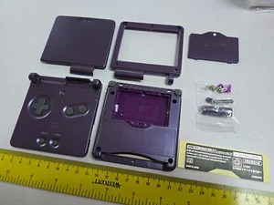 NINTENDO GAMEBOY ADVANCE GBA SP REPLACEMENT SHELL Purple BRAND NEW! Housing Case - Picture 1 of 1