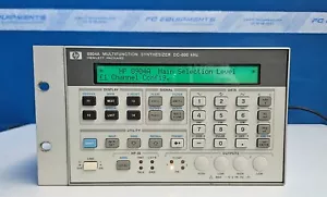 HP Agilent Keysight 8904A Multifunction Synthesizer 600KHz 2CH opt 001/004 - Bild 1 von 2
