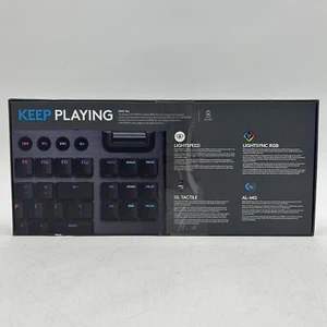 Logitech G915 TKL Tenkeyless Lightspeed Wireless RGB Mechanical Gaming Keyboard - Picture 1 of 7
