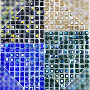 #5601 Swarovski Crystal 6mm Cube Square Beads AB coating 8pcs pick colors - Picture 1 of 10