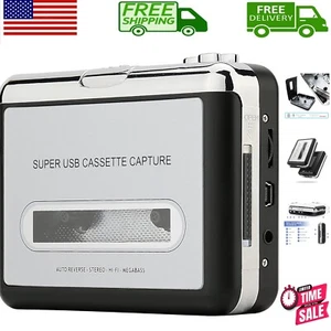 Walkman Cassette Tape Player - Lightweight Digital Converter for MP3 Format - Picture 1 of 10