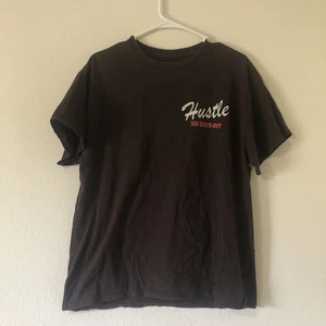 Mens Large Popular Poison Shirt Hustle No Days Off Skeleton Tee T-shirt - Picture 1 of 5