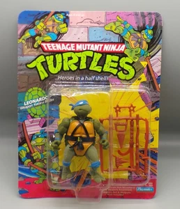 Playmates TEENAGE MUTANT NINJA TURTLES Leonardo 10 BACK Sealed TMNT Soft Head !! - Picture 1 of 10