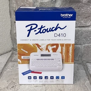 New Brother P-touch PT-D410 3/4 Inch Advanced Label Maker White NIB - Picture 1 of 5