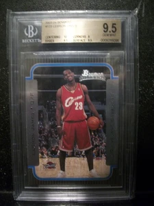 LEBRON JAMES 2003-04 Bowman #123 BGS GEM MINT 9.5 RC Cavaliers - Picture 1 of 2