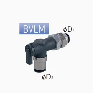 1PC NEW FOR PISCO Ball valve type shut-off valve BVLM6-4 - Picture 1 of 1