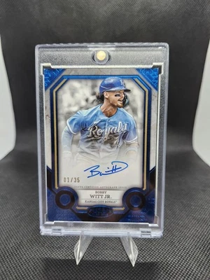 2024 Topps Tier One  Bobby Witt Jr  #TIA-BW Blue on Card Auto /35 - Image 1 of 2