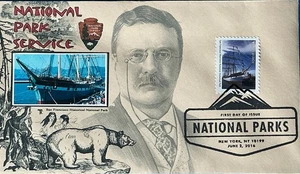 Therome Cachet Theodore Roosevelt 5080g National Parks San Francisco Monument  - Picture 1 of 1