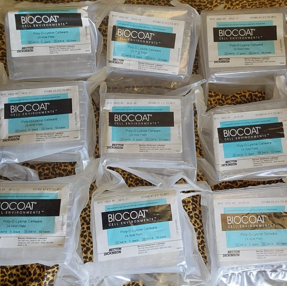 Plato de 24 pozos Biocoat Poly-D-Lysine Cellware - 45 placas Foto 1 de 2