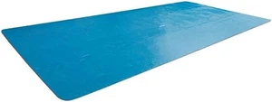 Telo Termico per Piscina Rettangolare, Polietilene, Blu, 732X366 Cm - Foto 1 di 12