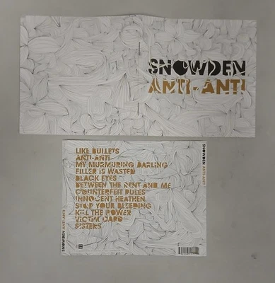 Snowden - Anti-Anti CD - NEW - Used - Image 1 of 4