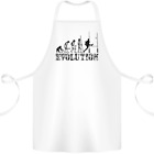 Evolution of Rugby Player Union Funny Cotton Apron 100% Organic