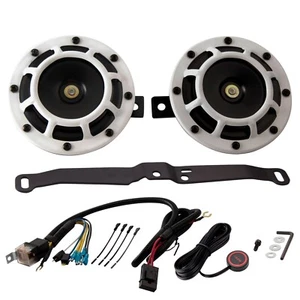 FARBIN 12V Tweeter/Bajo Camión Altavoz Altavoz Coche con Soporte de Botón con Cable - Imagen 1 de 12