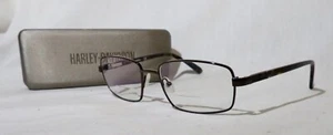 Harley Davidson HD0735 eyeglass Frame, 56-18-145 Brown frame - Picture 1 of 11
