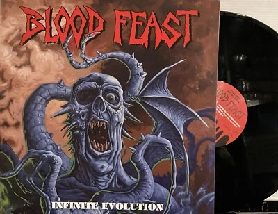 Blood Feast - Infinite Evolution LP 2024 Hells Headbangers – HELLS LP 356 [NEW] - Image 1 of 4