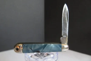 VINTAGE Richland® Sheffield *VIDEO* England Single-Blade Pocket Knife Miniature - Picture 1 of 15