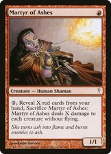 1X Martyr of Ashes Coldsnap NM/EX FOIL MTG CARD
