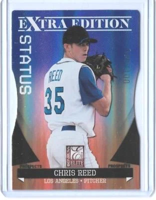 2011 PANINI ELITE EXTRA CHRIS REED ROOKIE CARD RC P-37 ~ 100/100 UNIQUE STANFORD - Image 1 of 2
