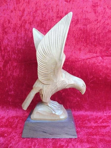 Holz-Figur , Adler , schöne, alte Holzfigur - Bild 1 von 3