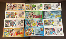 LOT of 12 - US FDC 2007 MARVEL COMICS SUPER HEROES - FIRST DAY COVERS