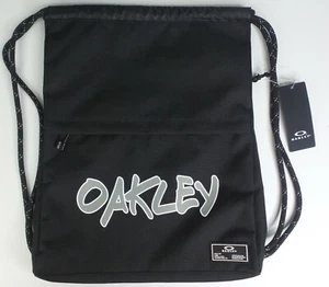 NEU Oakley Wall Graffiti Schulranzen Tasche blau schwarz Rucksack Zugschnur Wandertasche - Bild 1 von 11