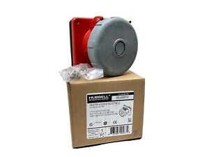 Hubbell Hbl430r7w Iec Pin And Sleeve Receptacle,30A,480V