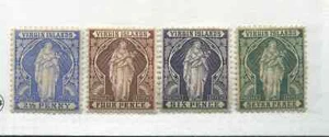 British Virgin Islands 1899 2 1/2d to 7d mint o.g. hinged - Picture 1 of 1