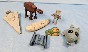Micro Machines Star Wars AT-AT AT-ST Jabba The Hut Greedo Starship Transport Lot - Picture 1 of 3