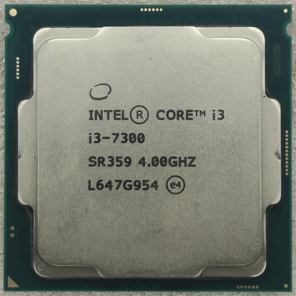 Intel Core i3-7300 SR359 4.00GHz Dual Core LGA1151 4MB Processor CPU - Image 1 of 2
