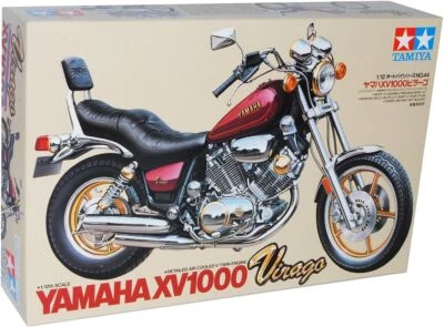 New TAMIYA 1/12 Motorcycle Series No.44 YAMAHA XV1000 Virago Model Kit 14044 - Image 1 of 3