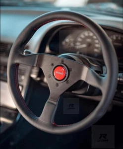 MOMO Monte Carlo Style Lenkrad 14" 350mm RED Edition: UK Ware - Bild 1 von 2