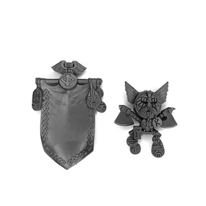 DWARVEN BANNERS 28mm fantasy sprue Job Lot Bits LOTR AGE OF SIGMAR D&D WARHAMMER - Picture 1 of 1