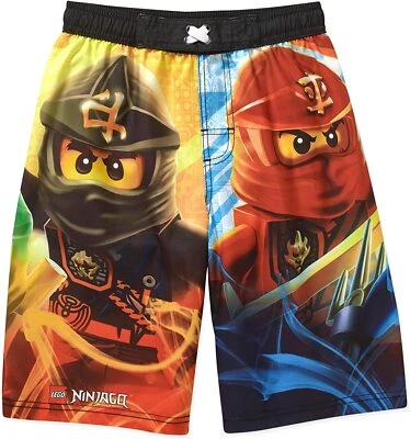 Lego Ninjago Bañador Pantalones Cortos Niño Talla 4/5 6/7 Foto 1 de 2