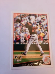 2009 Topps Baseball Cards Jesus Guzman UH51 - Picture 1 of 2