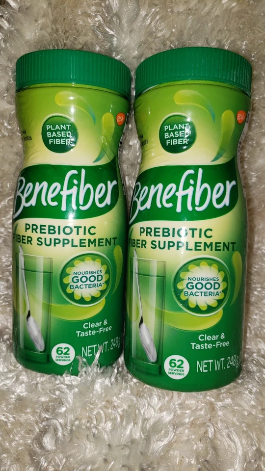 2 Suplemento de fibra Benefiber en polvo, CAD 01/2026 62 porciones cada uno Foto 1 de 1