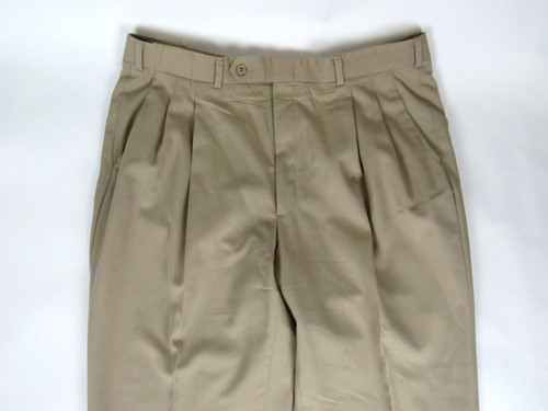 Pantaloni eleganti vintage Burberry's Super 100's lana gab 37 x 29 5 polsini pieghe anni 80 90