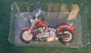 HARLEY DAVIDSON 2002 FLSTF FAT BOY - 2004 MAISTO DIE CAST REPLICA 1:18 NEW - Picture 1 of 10