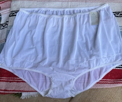 dixie belle nylon panties Size 15 Style 719 White New With Tag - Image 1 of 4